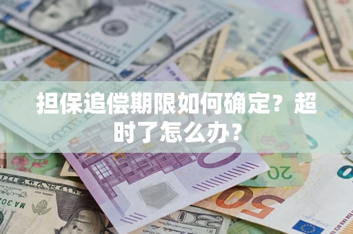 济南担保追偿期限如何确定？超时了怎么办？