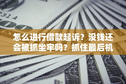 济南怎么进行借款起诉？没钱还会被抓坐牢吗？抓住最后机会！