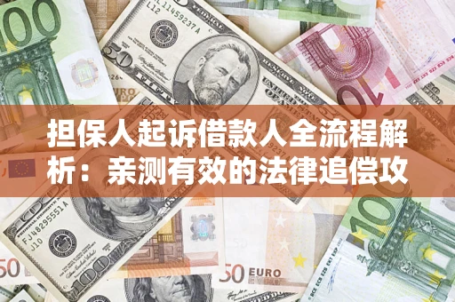 济南担保人起诉借款人全流程解析：亲测有效的法律追偿攻略