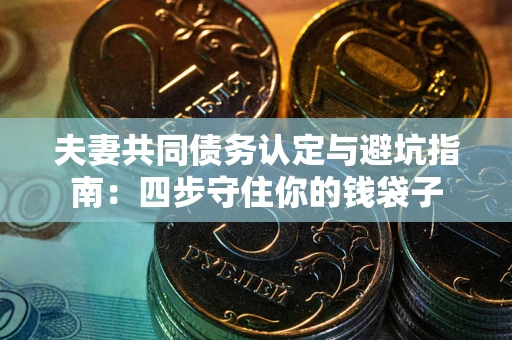 济南夫妻共同债务认定与避坑指南：四步守住你的钱袋子