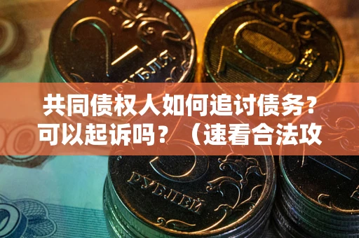 济南共同债权人如何追讨债务？可以起诉吗？（速看合法攻略）