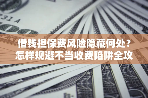 济南借钱担保费风险隐藏何处？怎样规避不当收费陷阱全攻略！