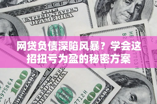 济南网贷负债深陷风暴？学会这招扭亏为盈的秘密方案