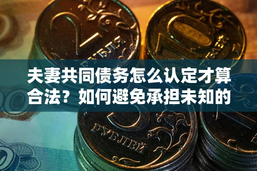 济南夫妻共同债务怎么认定才算合法？如何避免承担未知的债务风险？